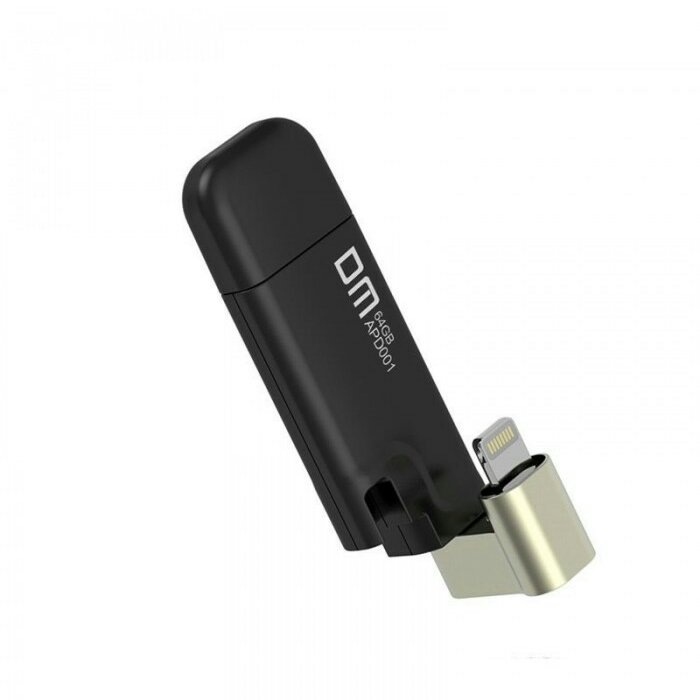 فلش مموری OTG دی ام مدل AIPLAY APD001 با ظرفیت 64 گیگابایت