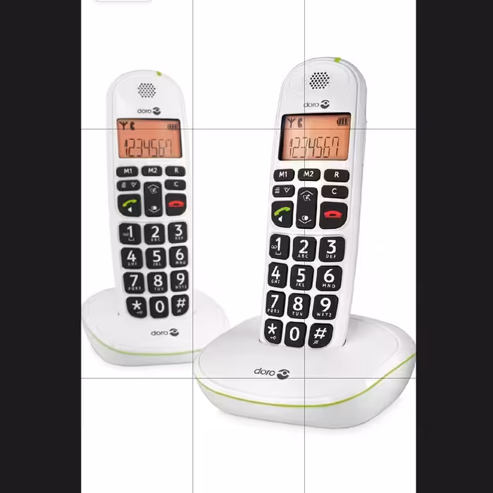 تلفن بی سیمdoro ساخت سوئد جفت گوشی