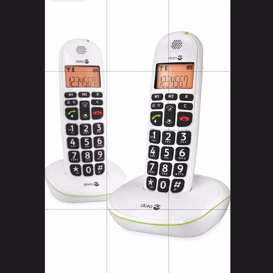 تلفن بی سیمdoro ساخت سوئد جفت گوشی