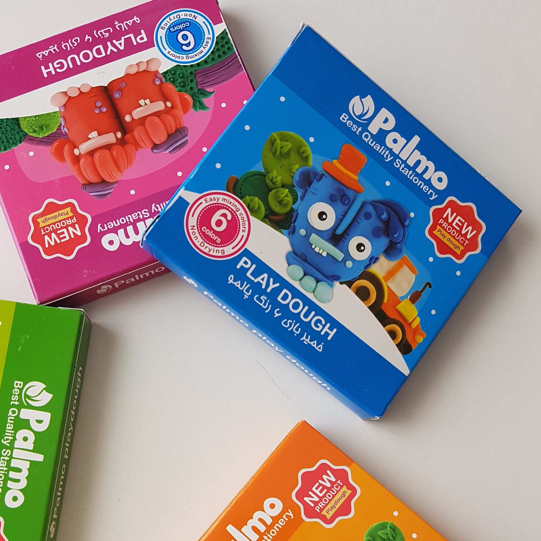خمیر بازی مارک پالمو 6 رنگ 
