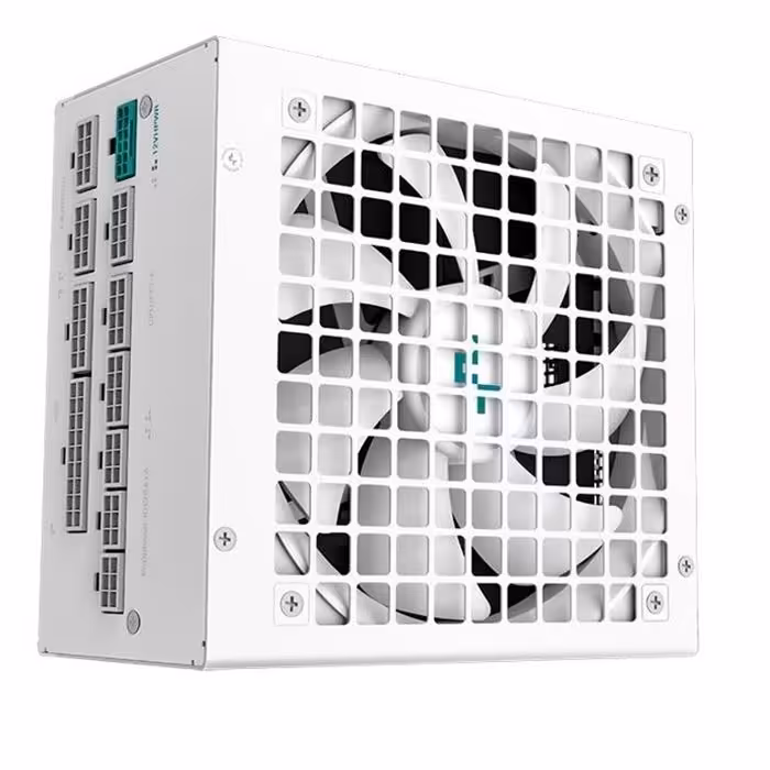 پاور 1200 وات دیپ کول فول ماژولار سفید مدل PX1200G 80 PLUS Gold