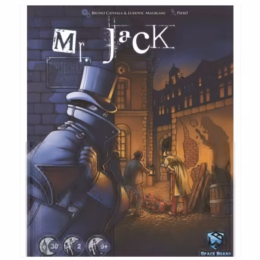 بازی ایرانی آقای جک نسخه لندن (MR. JACK)