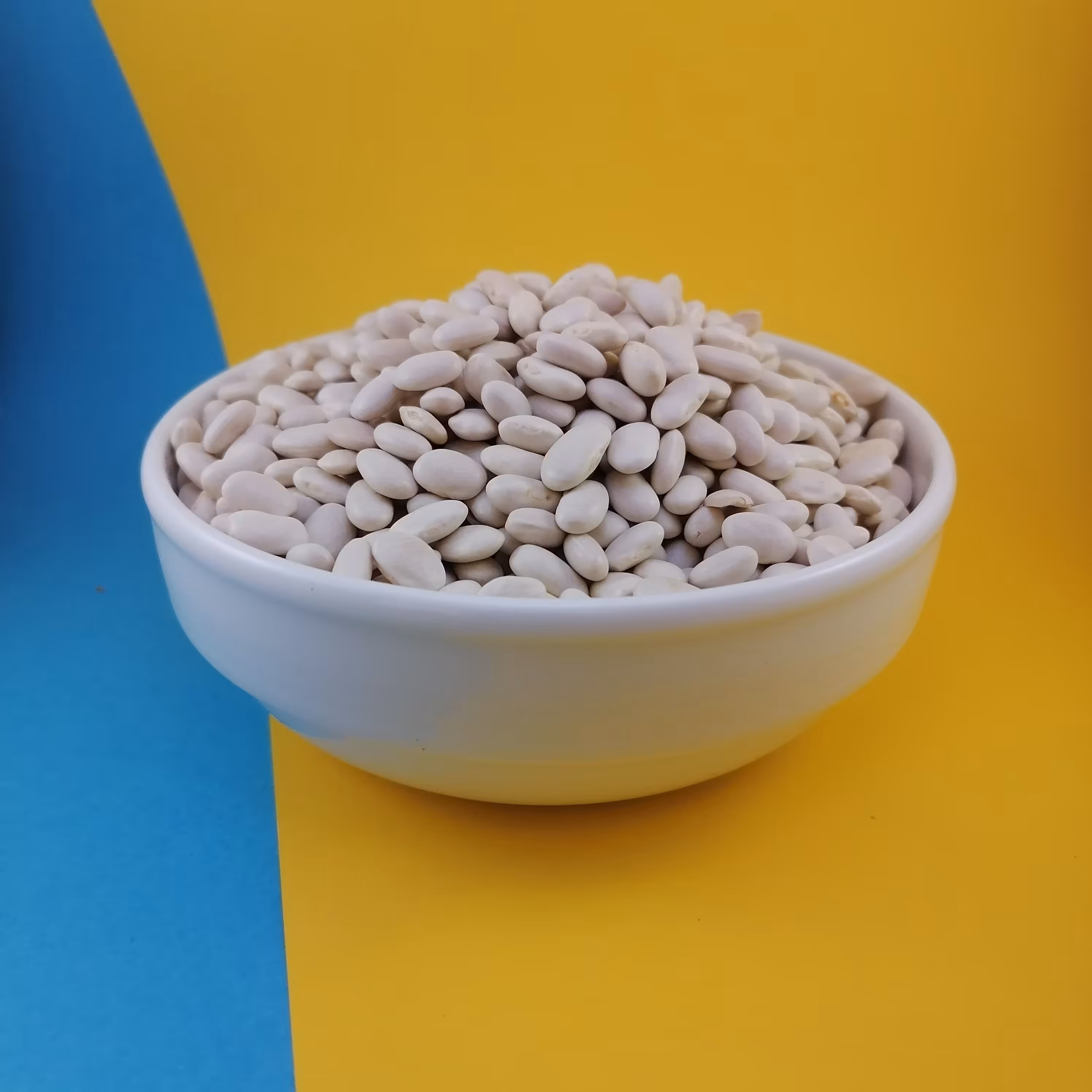 لوبیا سفید تمیز و پاک کرده (1 کیلوگرمی) خشکبار شفا