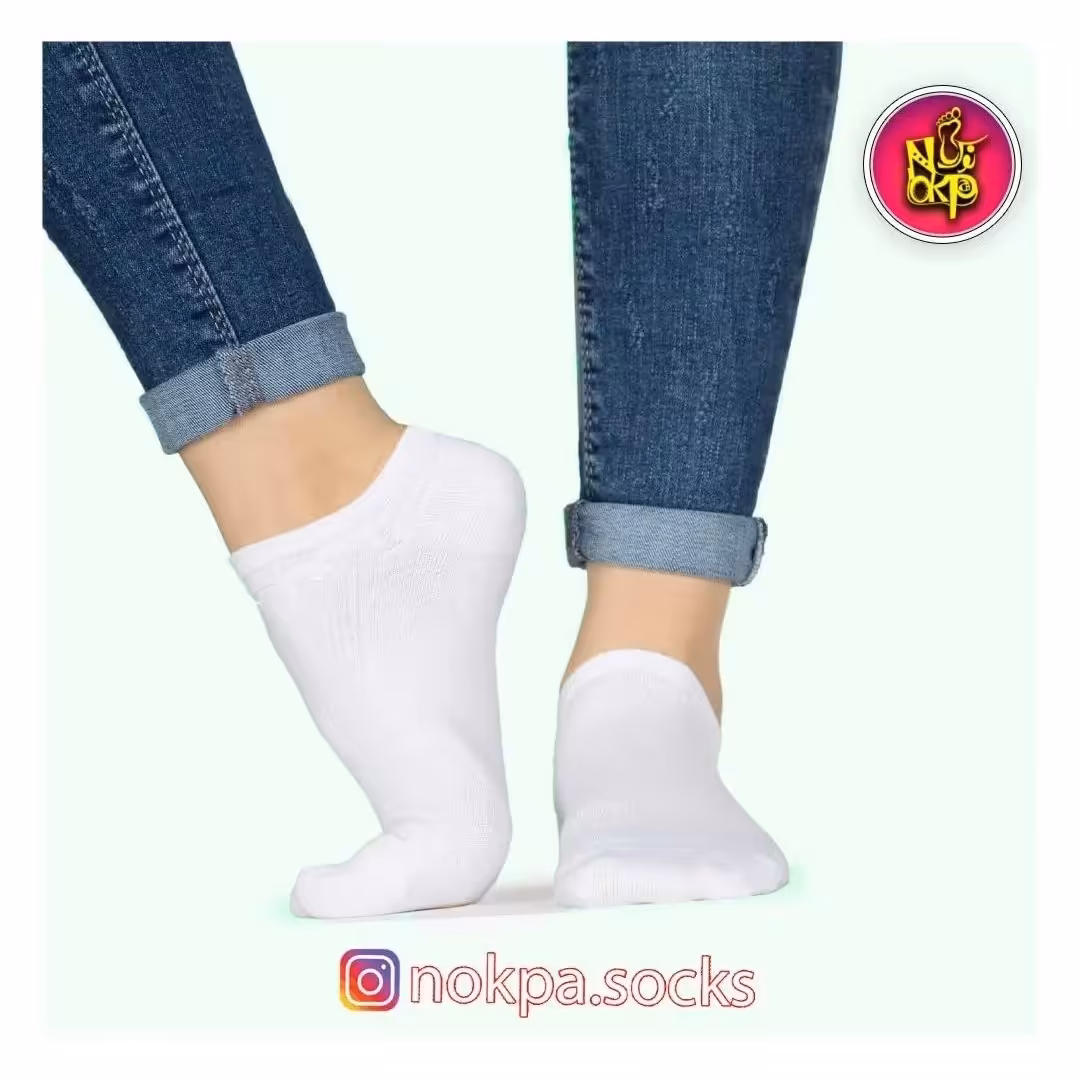 جوراب مچی سفید