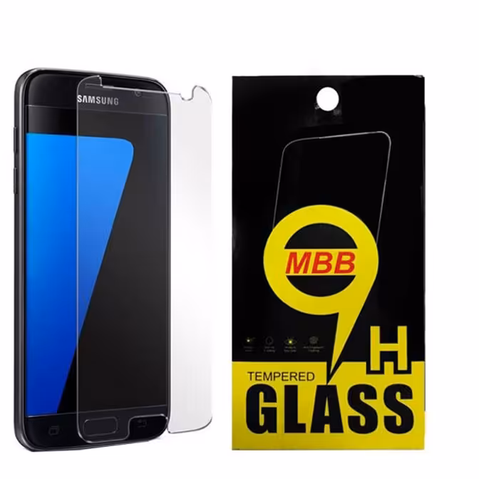  گلس سامسونگ  S7 مدل شیشه ای