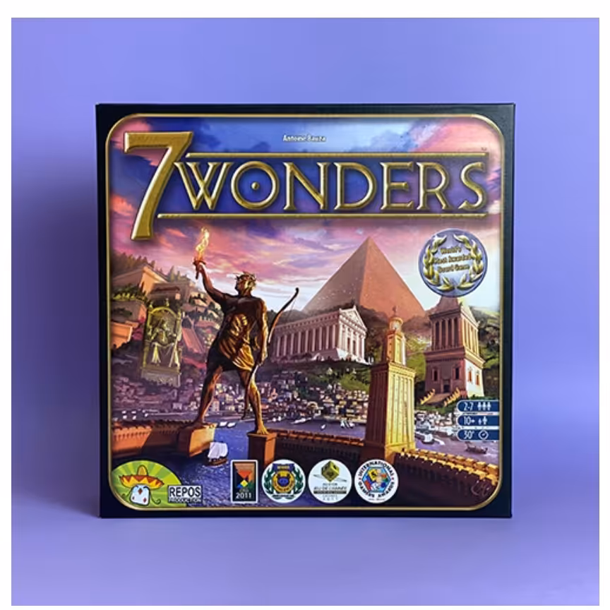 بازی رومیزی بردگیم عجایب هفتگانه سون واندرز نسخه اورجینال
7Wonders