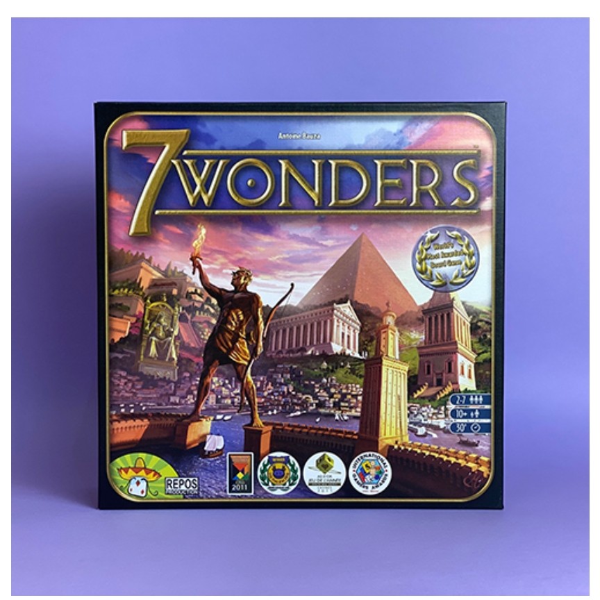 بازی رومیزی بردگیم عجایب هفتگانه سون واندرز نسخه اورجینال
7Wonders