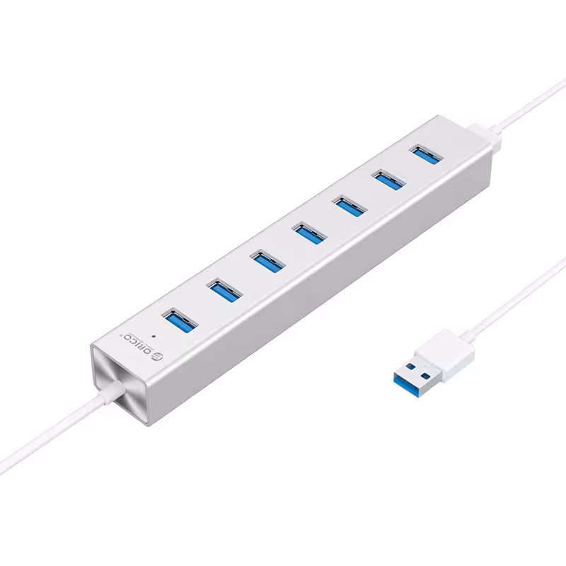 هاب USB 3.0 هفت پورت اوریکو مدل ARH7-U3-SV
