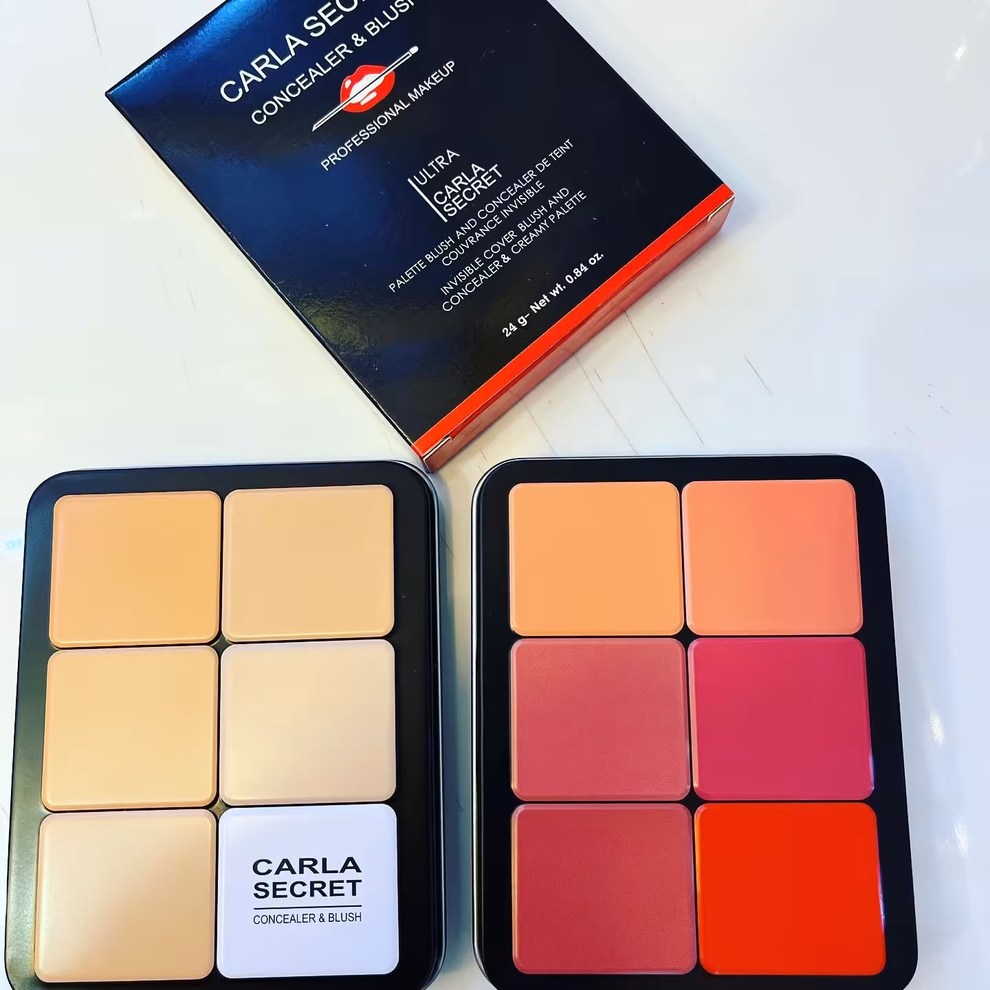 پالت کانتور و رژ لب