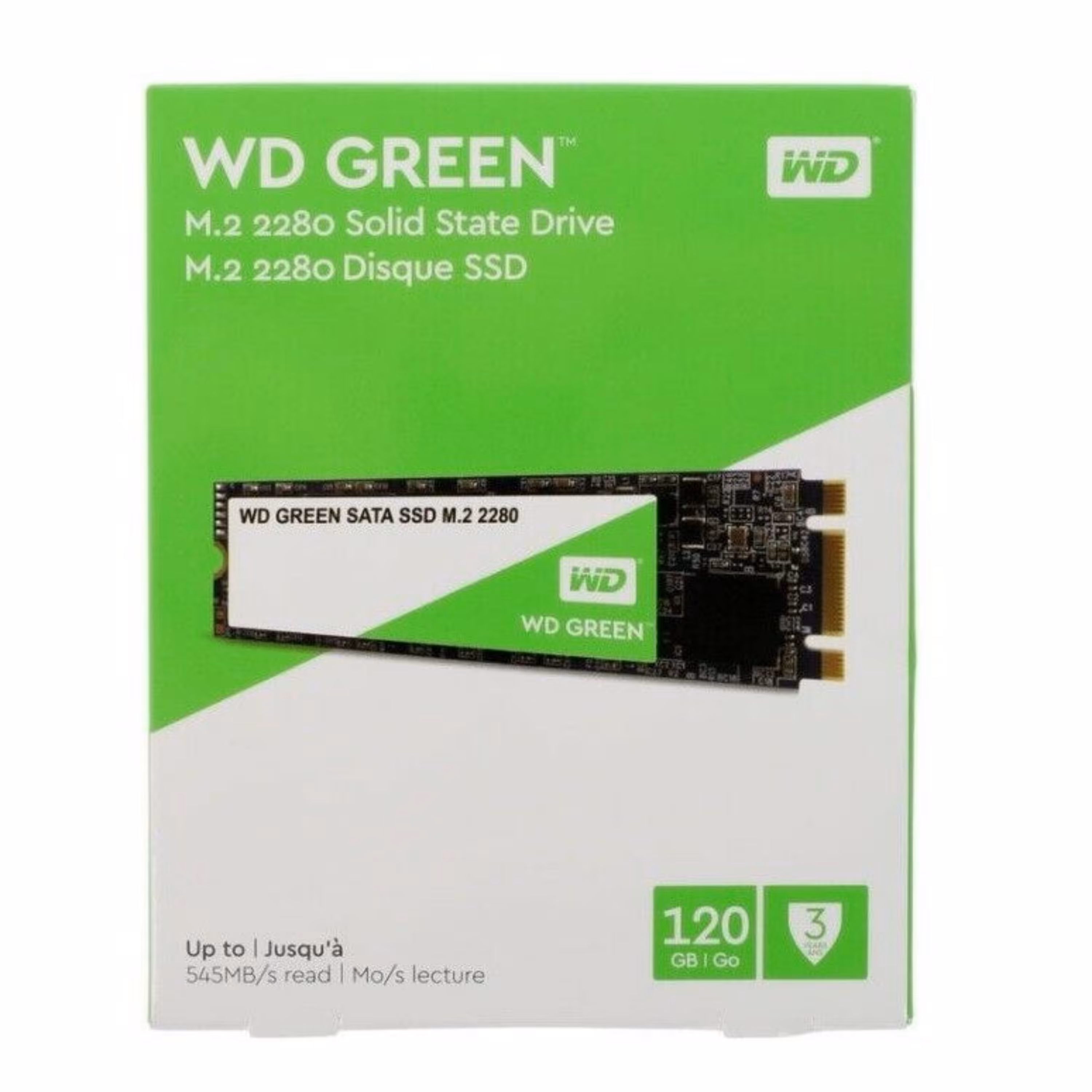 هارد 120GB SSD M2 Western Digital Green با گارانتی 36 ماهه  
