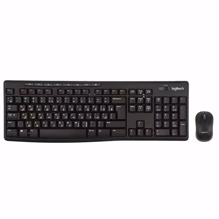خرید کیبورد و ماوس بی‌سیم لاجیتک Keyboard Logitech MK270 با بهترین قیمت