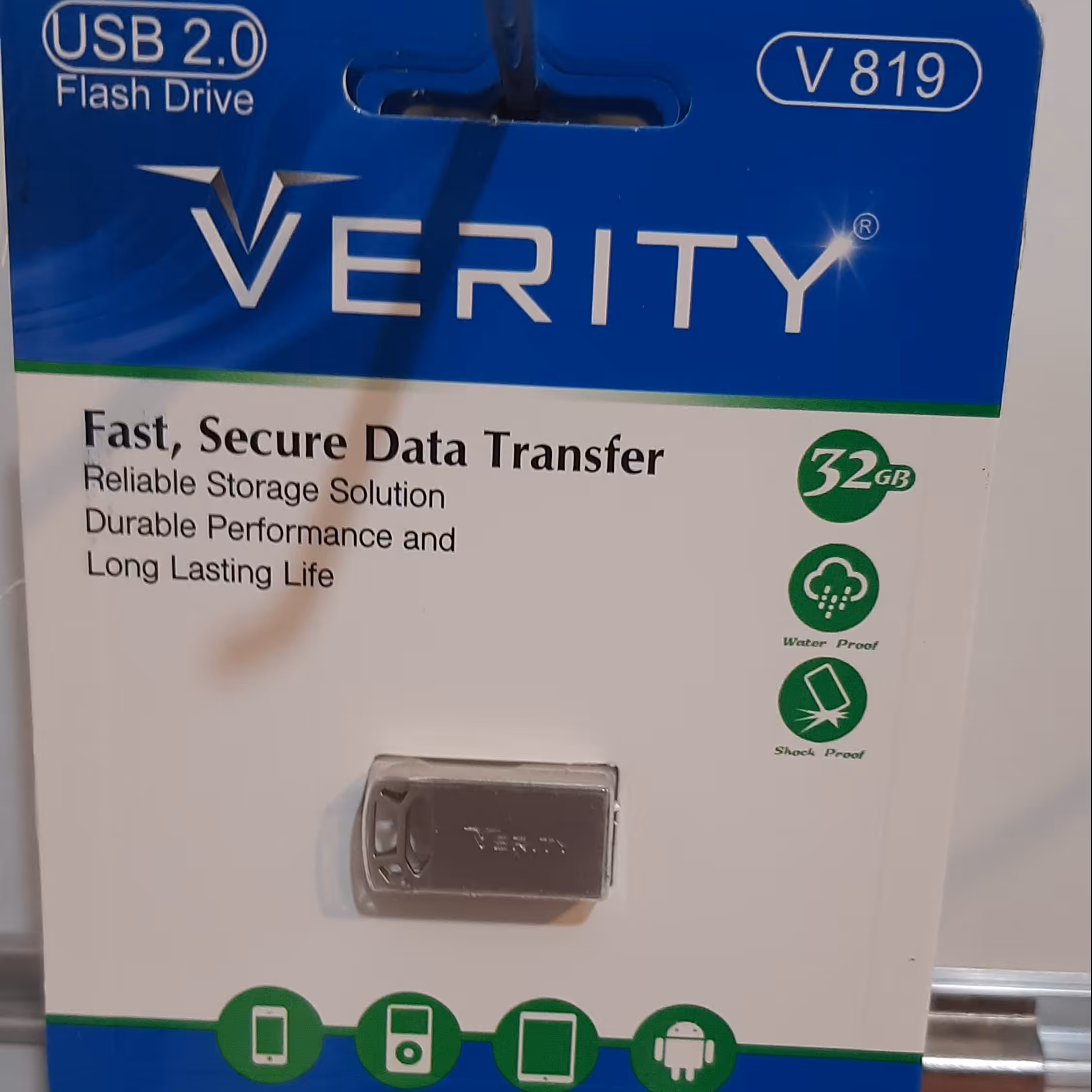 فلش 32 گیگverityمدل v819