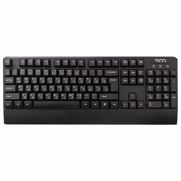 کیبورد و ماوس بی سیم تسکو مدل TKM 7022W-کیبورد و موس وایرلس TSCO TKM 7022W
