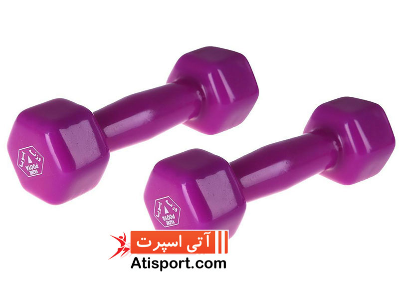 دمبل شش ضلعی یک و نیم کیلوگرمی پویا