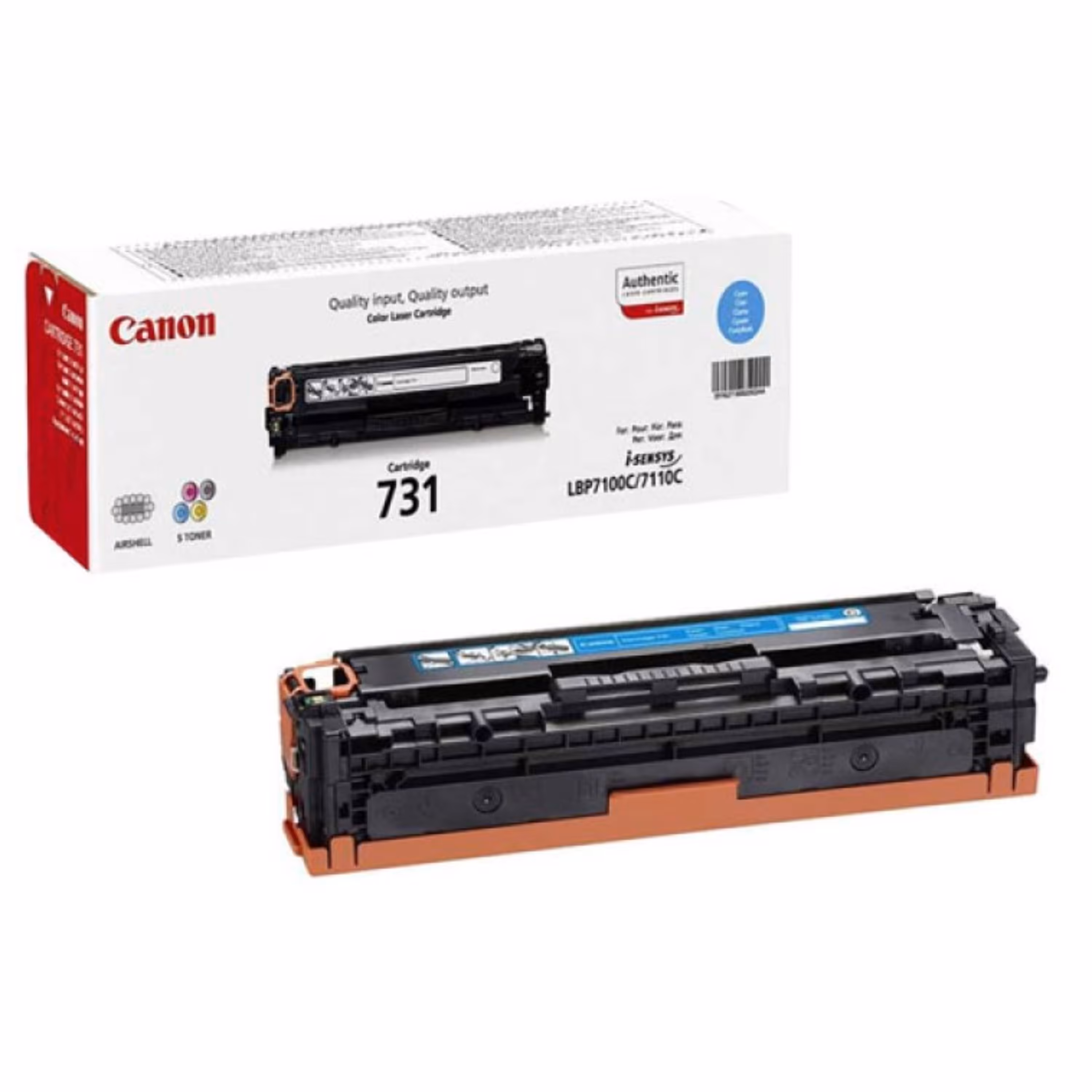 کارتریج تونر لیزری آبی کانن Canon 731(با ضمانت و گارانتی)