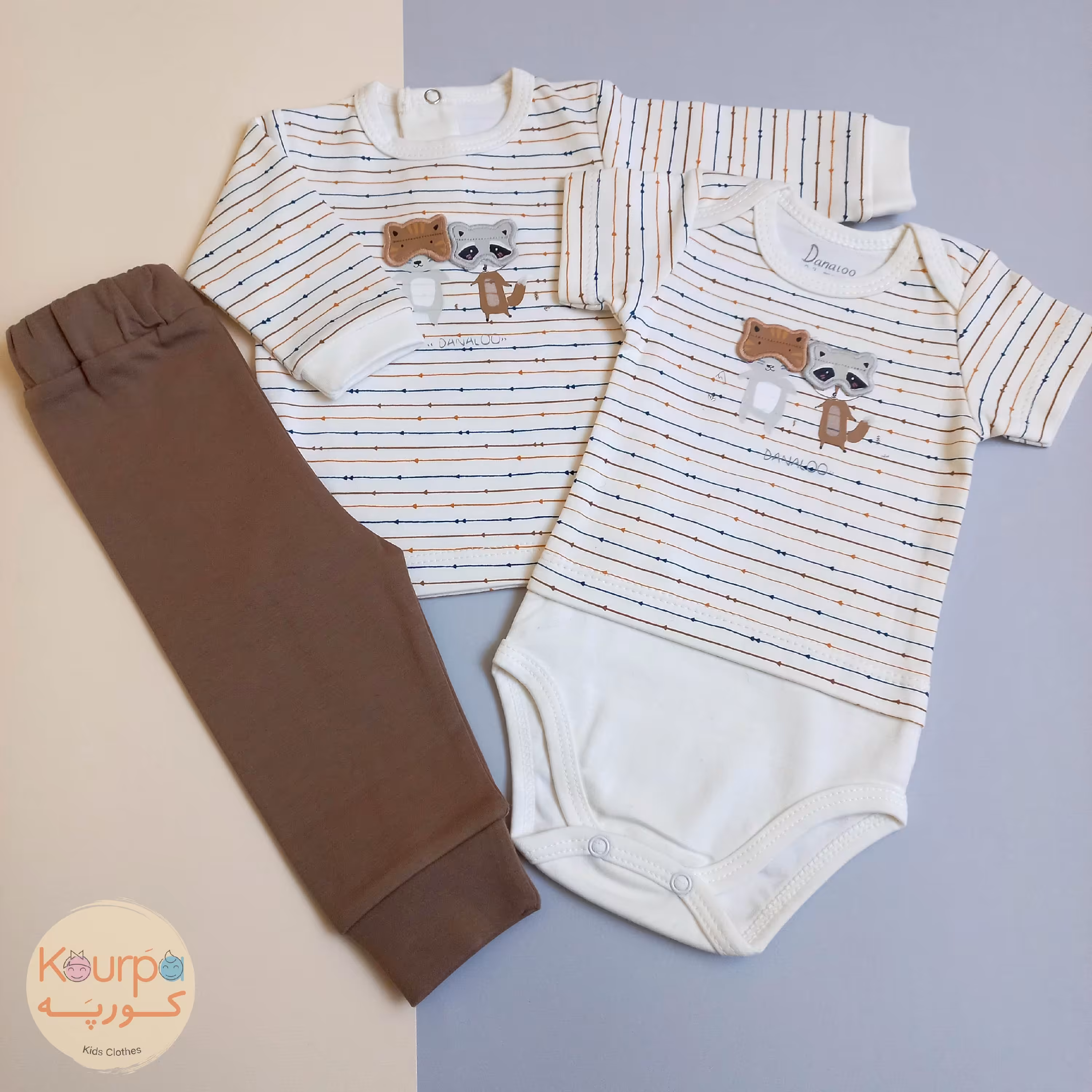 بچه کوالا_سه تیکه دانالو_جنس نخ پنبه_ضدحساسیت