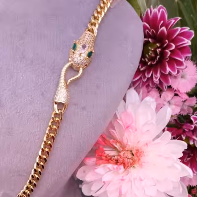 دستبند طرح طلا جدید