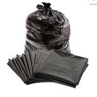 کیسه زباله مشکی درجه سه  25 کیلویی سایز 120 در 140