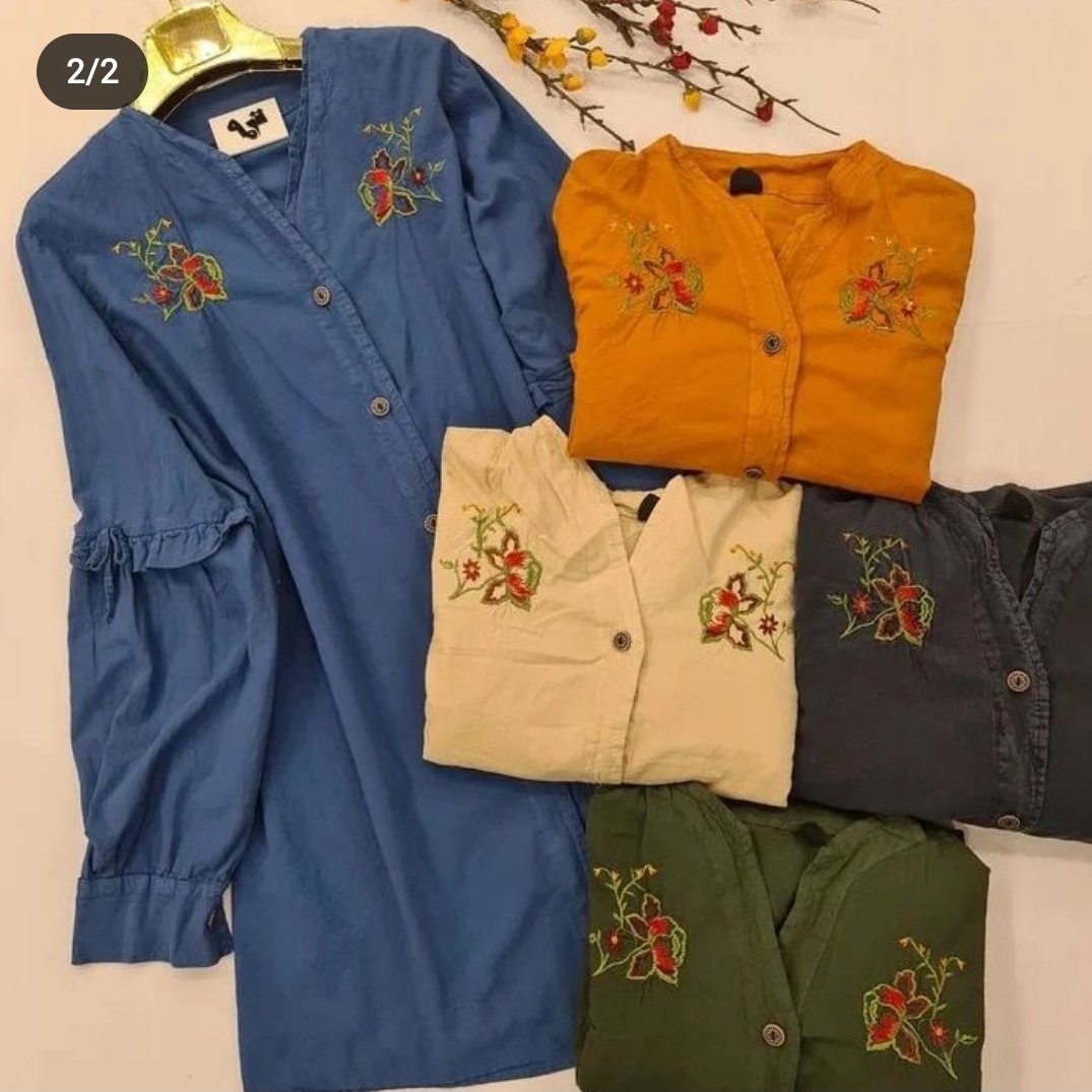  تونیک سوزندوزی