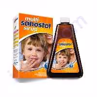 شربت مولتی ویتامین سانستول مناسب کودکان و بزرگسالان 155 میلی لیتر