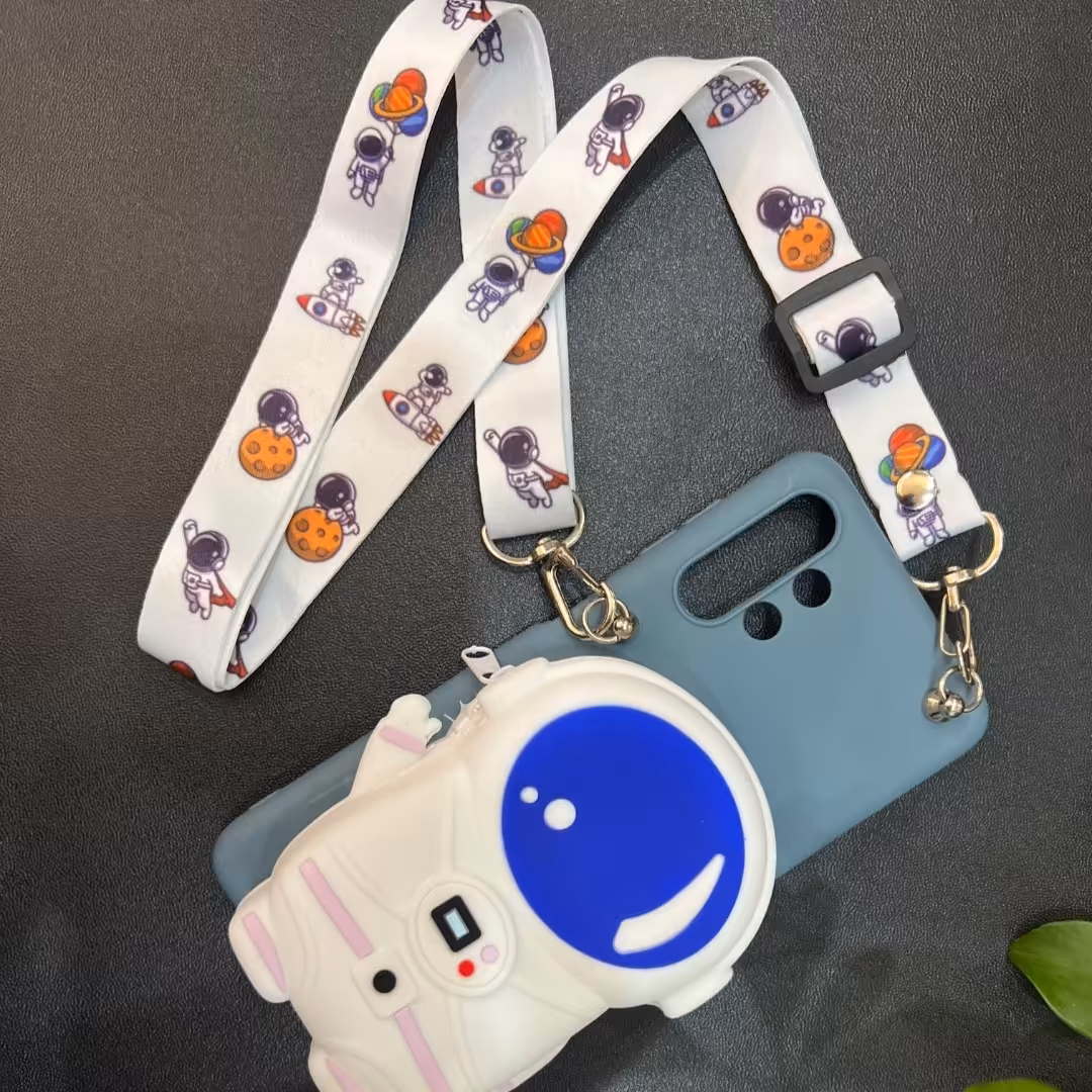 گارد عروسکی سیلیکونی بگ دار   فصانورد مدل  A13 4g