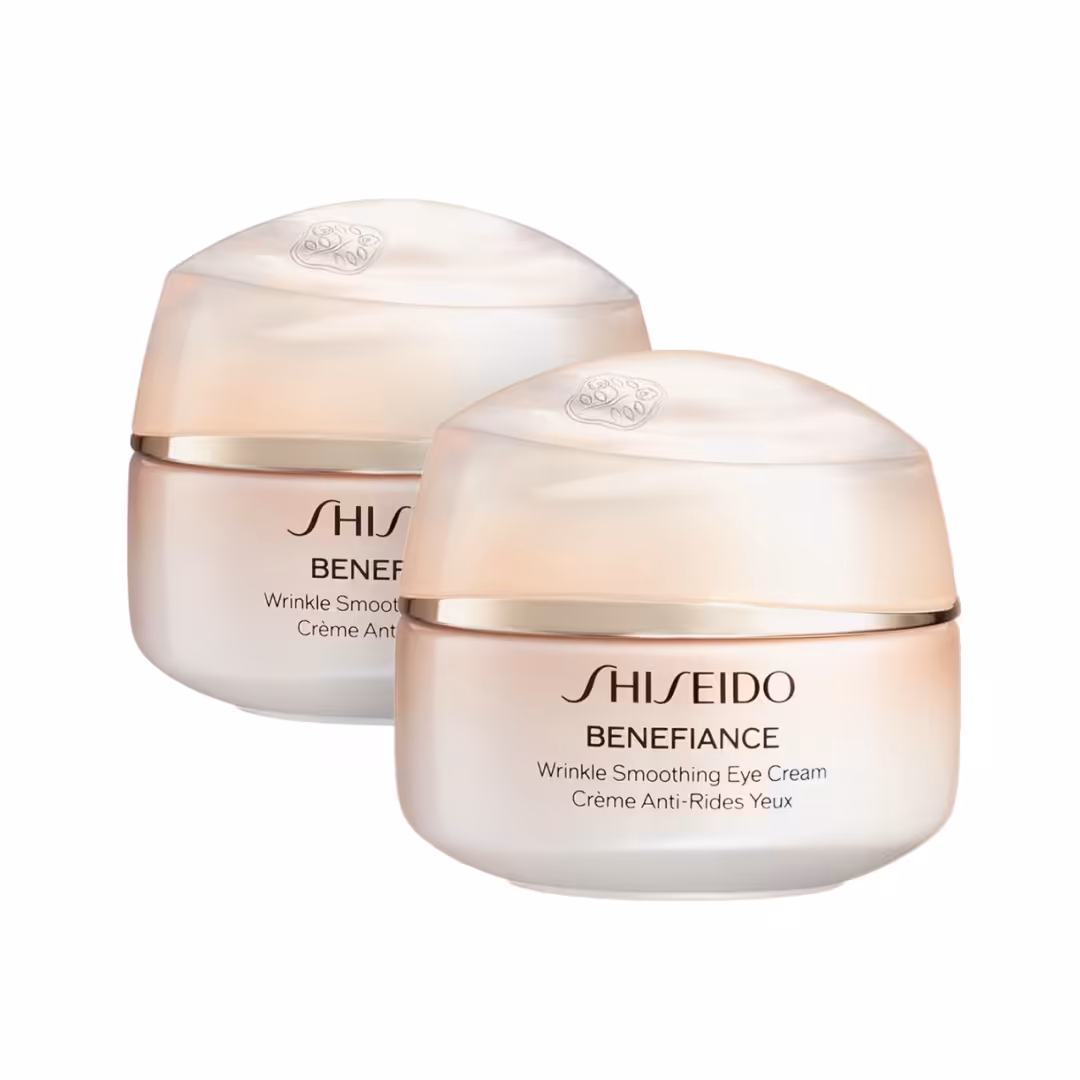 قیمت و خرید پک دو عددی کرم دور چشم شیسیدو مدل Wrinkle Smoothing حجم 15 میلی لیتر ⚡ اصل