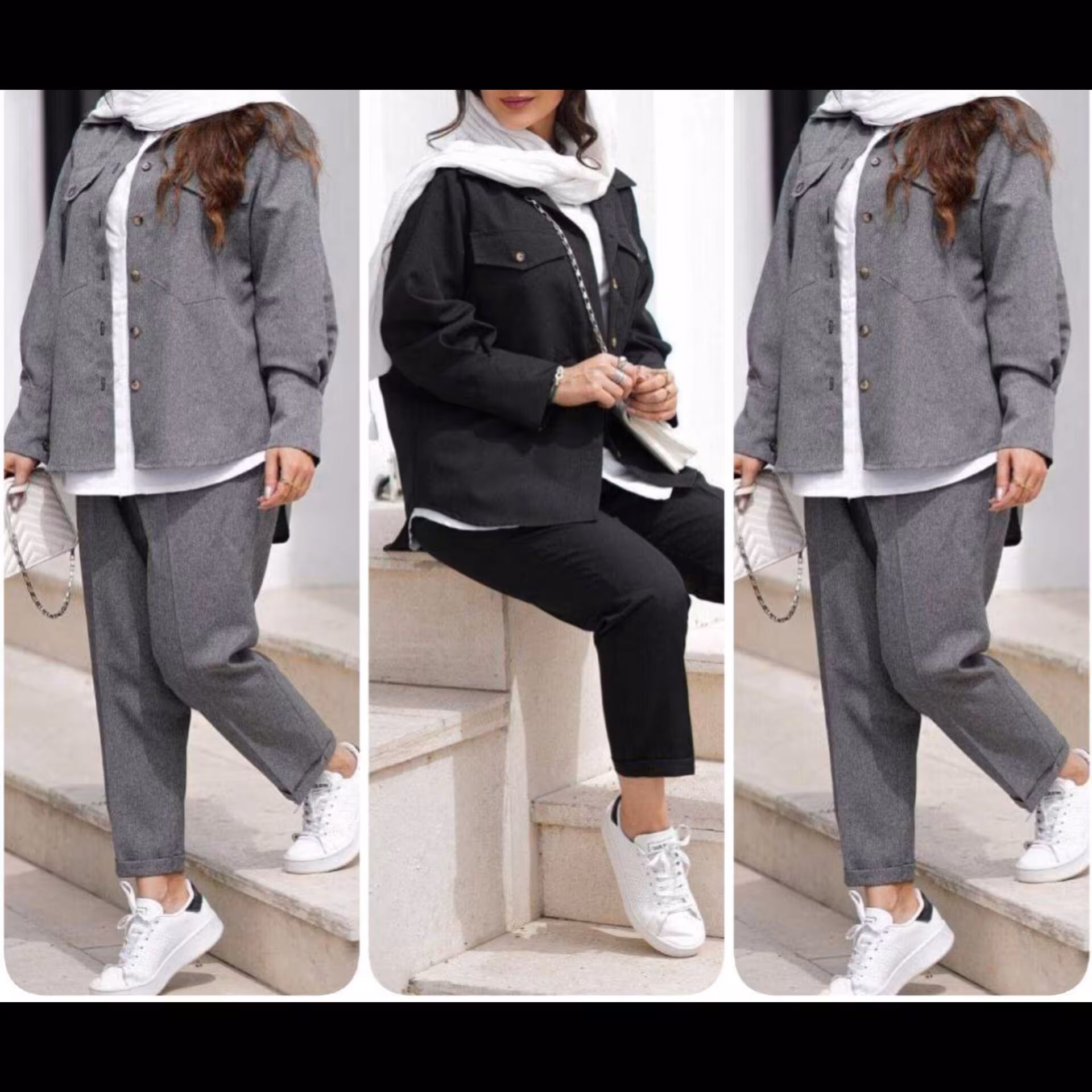 ست دو تیکه کت و شلوار بهارک