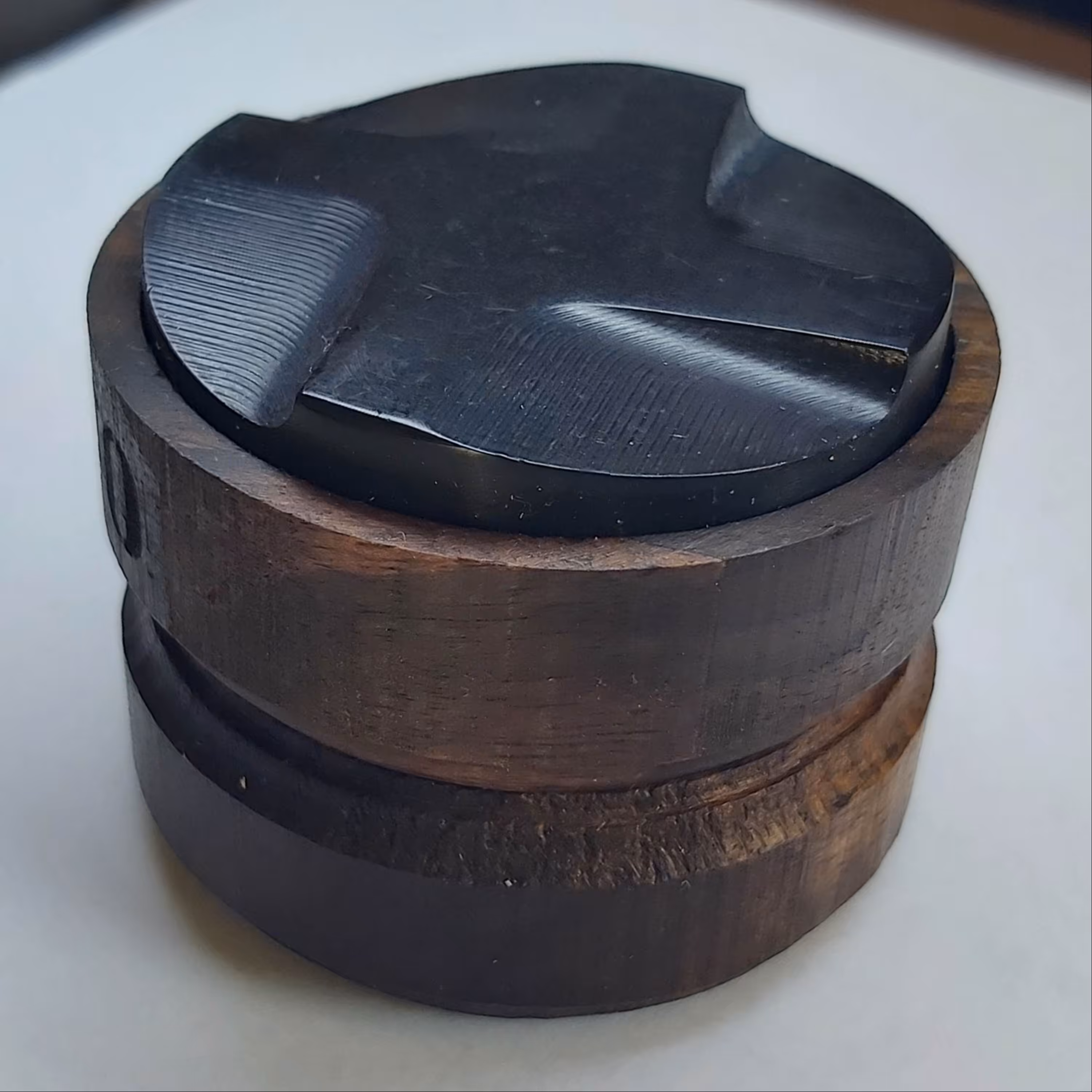 لولر قهوه چوبی مدل OCD51 سایز 51 مشکی با طراحی ویژه