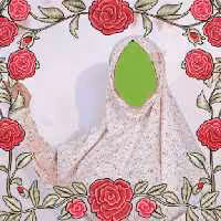مقنعه نمازی آستین دار (جنس تترون درجه یک سرمد)