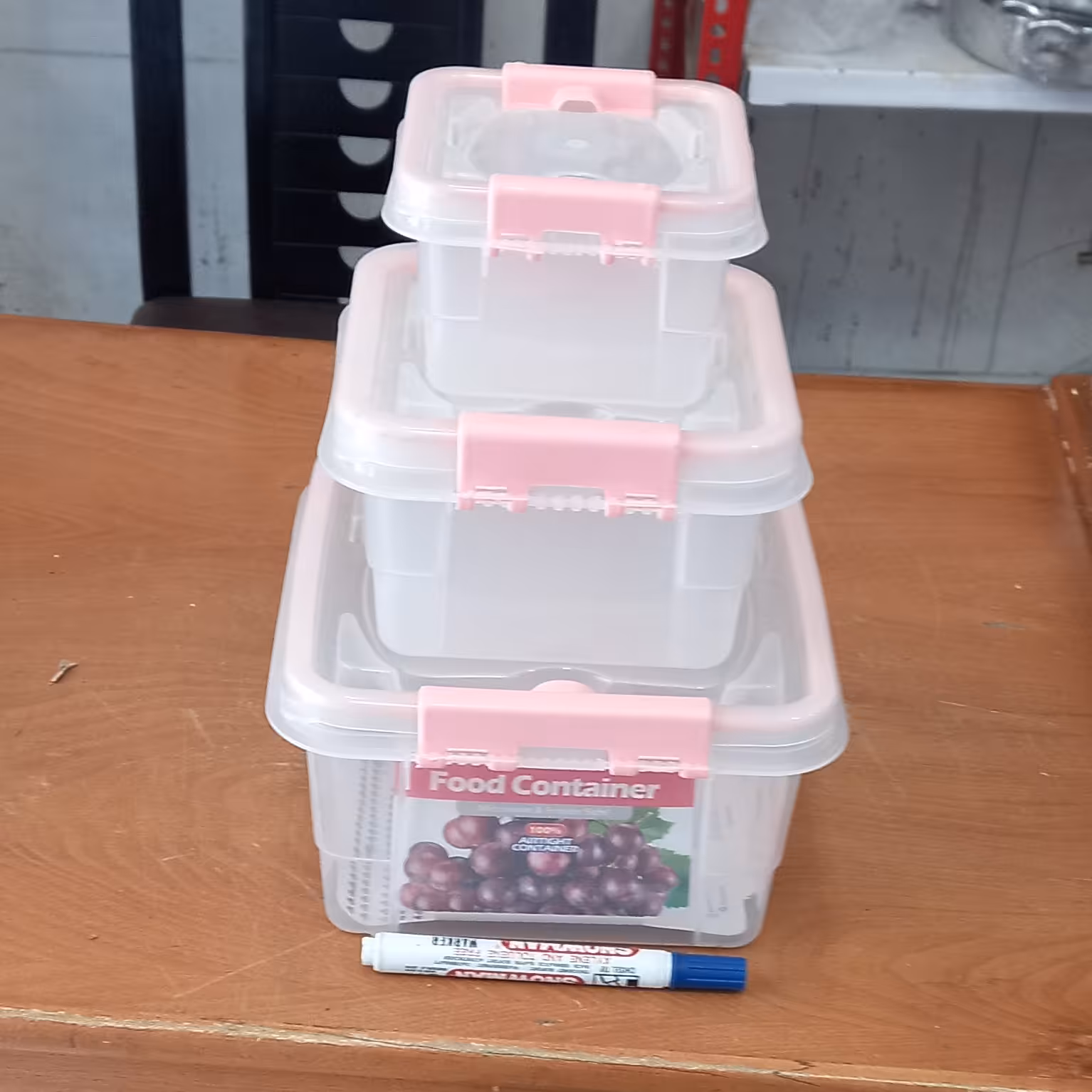 سرویس فریزری 3 عددی مربع قفل دار