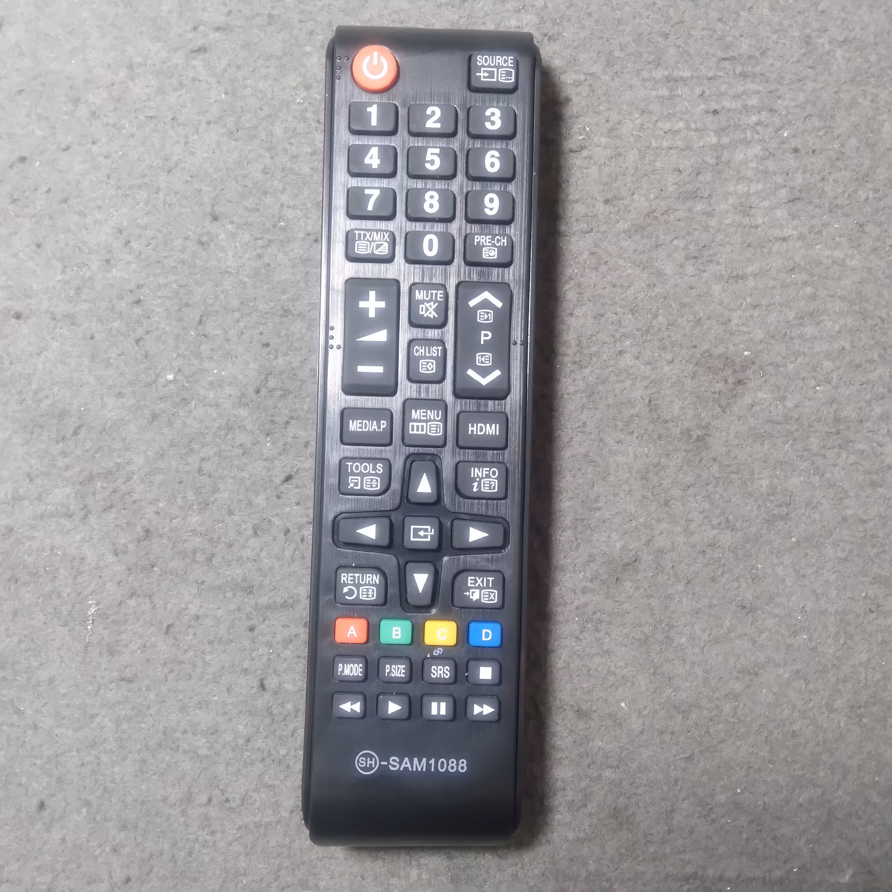  کنترل تلویزیون سامسونگ (کوتاه ) ارسال رایگان 