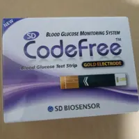 نوارتست قندخون کدفریCOdeFreeبسته 50عددی