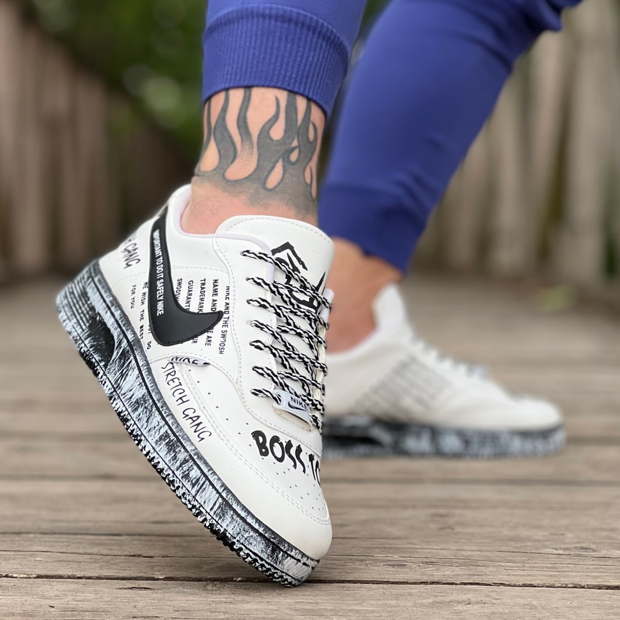 کتونی فشن سفید