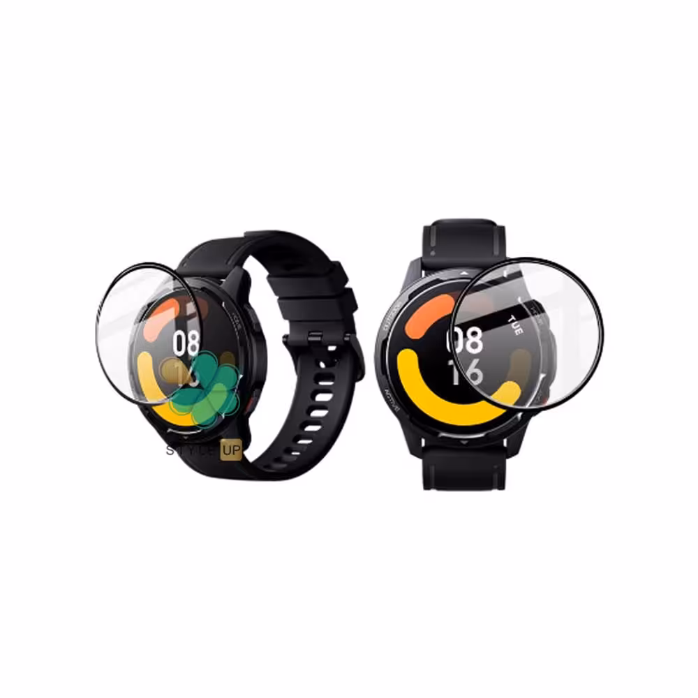 گلس سرامیکی ساعت شیائومی Xiaomi Watch Color 2 مدل دور مشکی