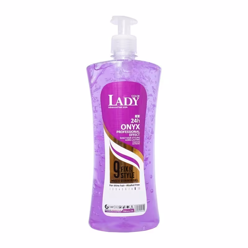 ژل مو لیدی کالر مدل اونیکس حجم 750 میلی لیتر