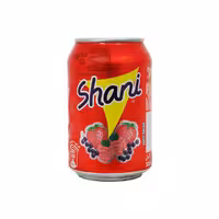 آبمیوه گازدار توت های قرمز 300 میل شانی - shani