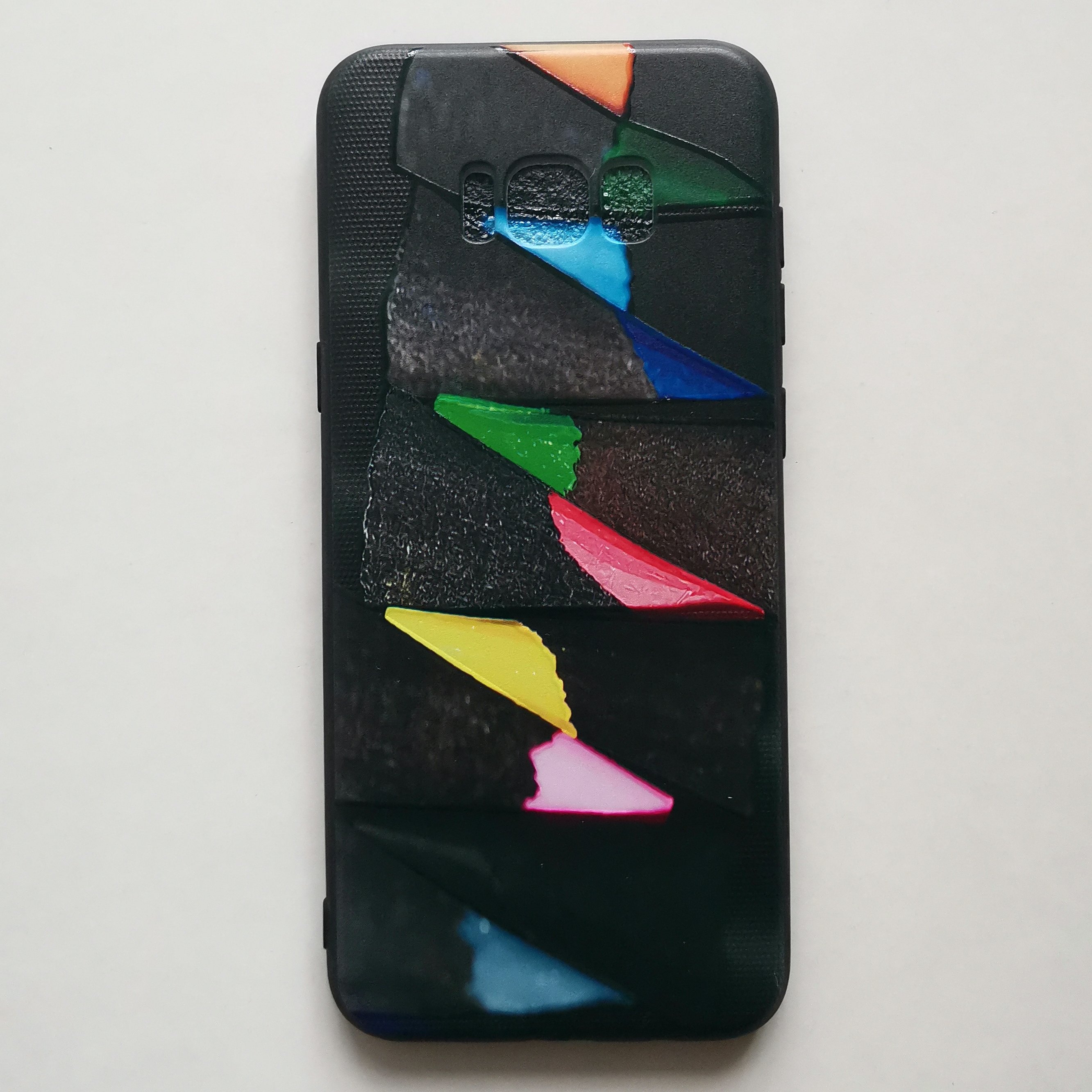 قاب طرحدار مداد رنگی مناسب گوشی سامسونگ S8 plus
