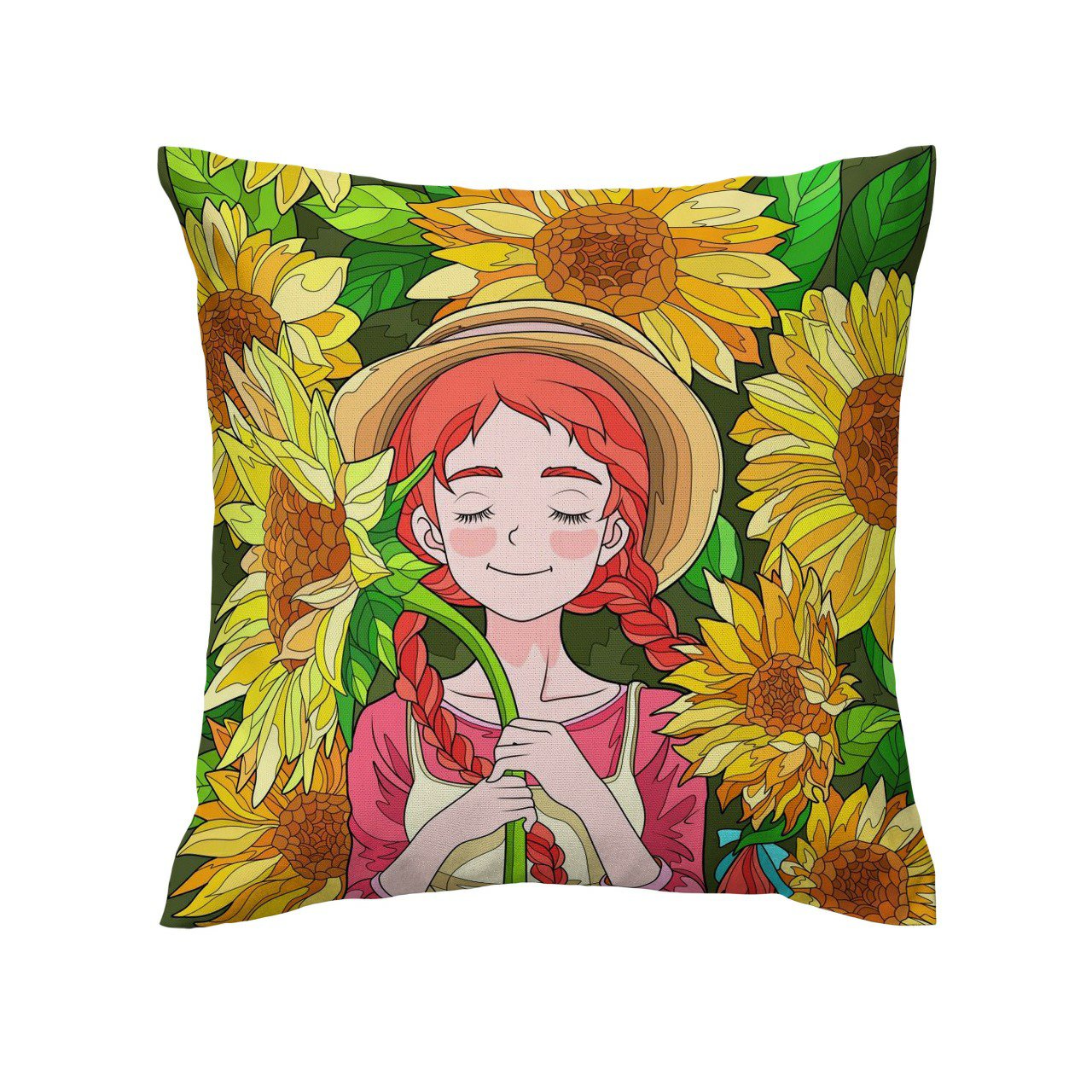 کاور کوسن طرح آفتابگردان