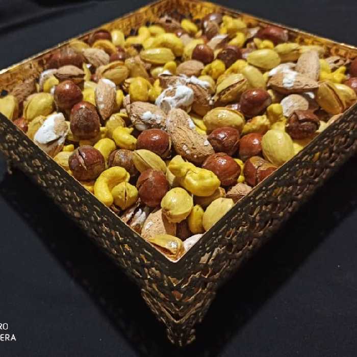 آجیل چهار مغز شور یک کیلو (4 تا 250 گرمی جدا) 