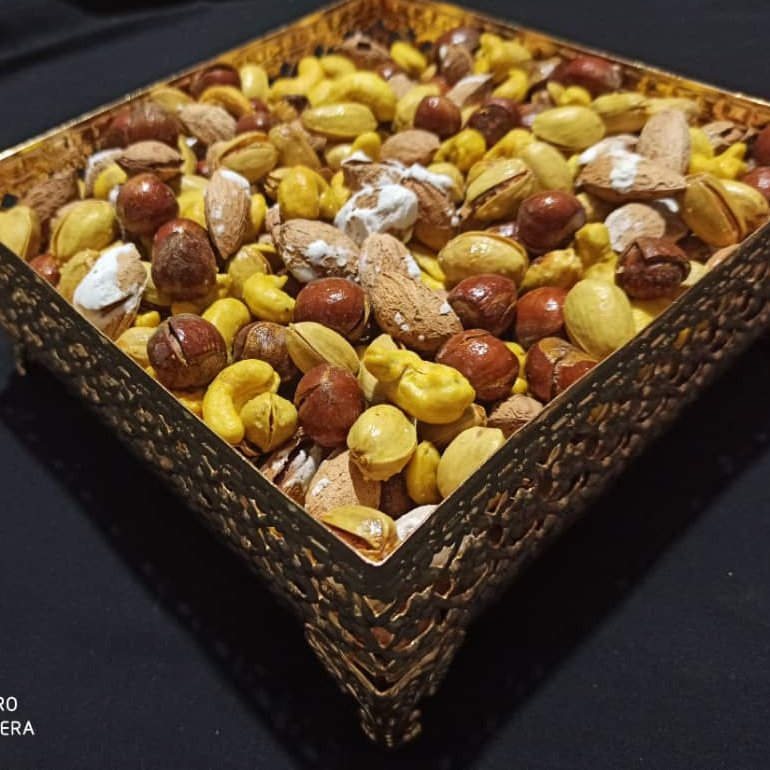 آجیل چهار مغز شور یک کیلو (4 تا 250 گرمی جدا) 