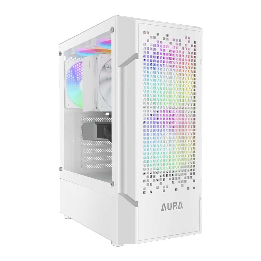 قیمت و خرید کیس کامپیوتر گیم دیاس مدل AURA GC7 White | یاس ارتباط
