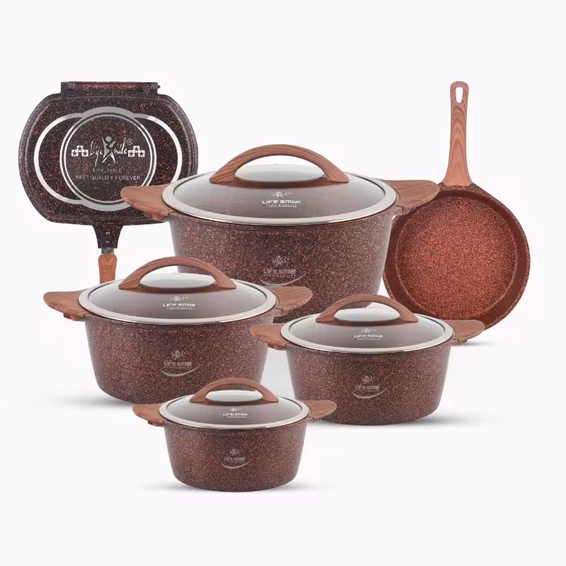 سرویس جگری پخت و پز 12 پارچه لایف اسمایل مدل p5
