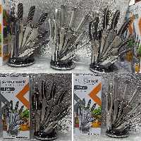 سرویس کارد ساطوری 8 پارچه  اشنایدر SCHNEIDER  در سه طرح