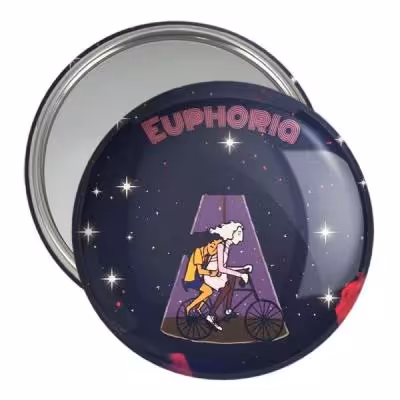 آینه جیبی خندالو مدل سریال سرخوشی Euphoria‎ کد 13771