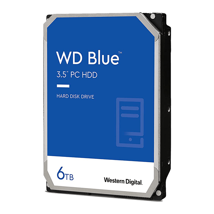 مشخصات، قیمت و خرید هارد اینترنال وسترن دیجیتال با ظرفیت 6 ترابایت به مدل WD Blue 6TB