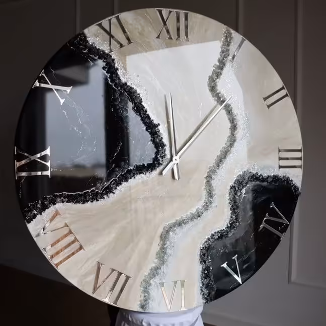 ساعت دیواری رزینی