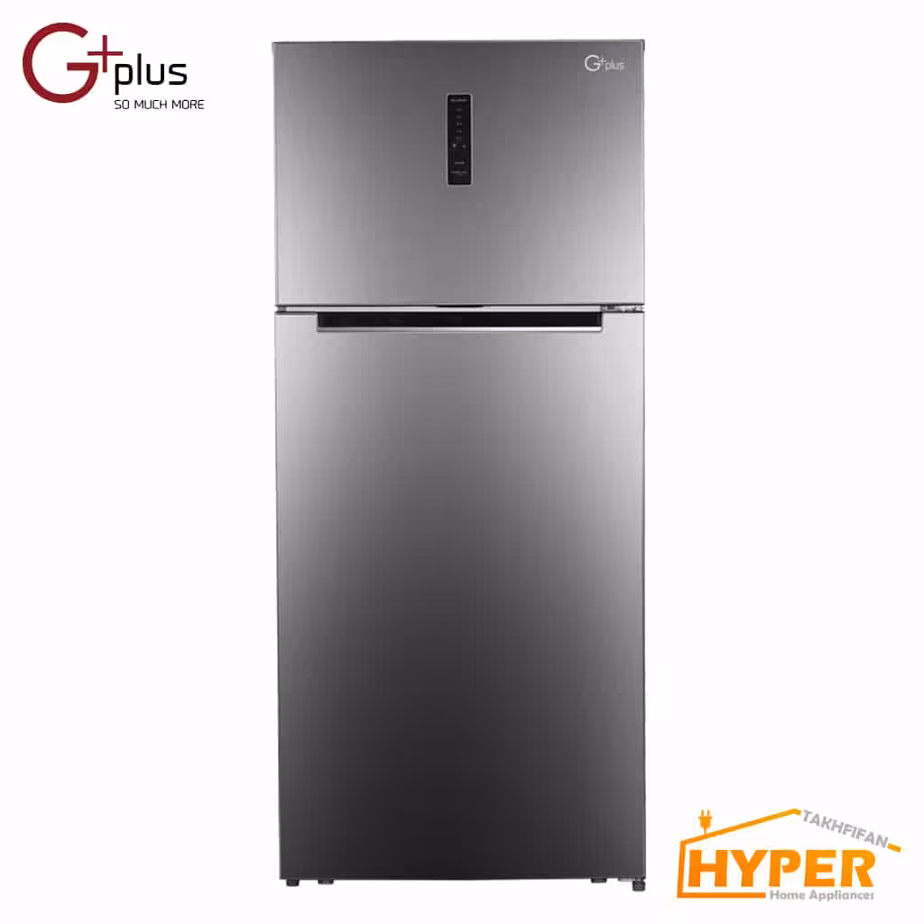 یخچال فریزر جی پلاس GRF-K518S نقره ای