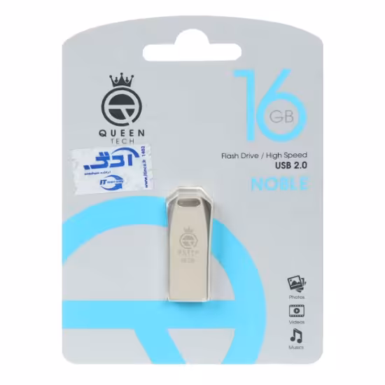 فلش مموری کوئین تک مدل Noble USB2.0 ظرفیت 16 گیگابایت