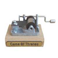  جعبه موزیکال چوبی هندلی باکس دار ملودی سریال پر طرفدار گیم آف ترونز