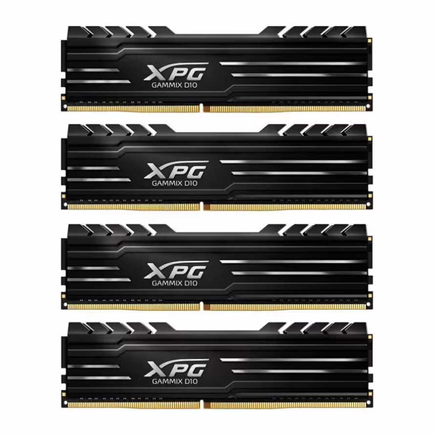 رم ای دیتا XPG GAMMIX D10 16GB 4GBx4 2400Mhz CL16 DDR4